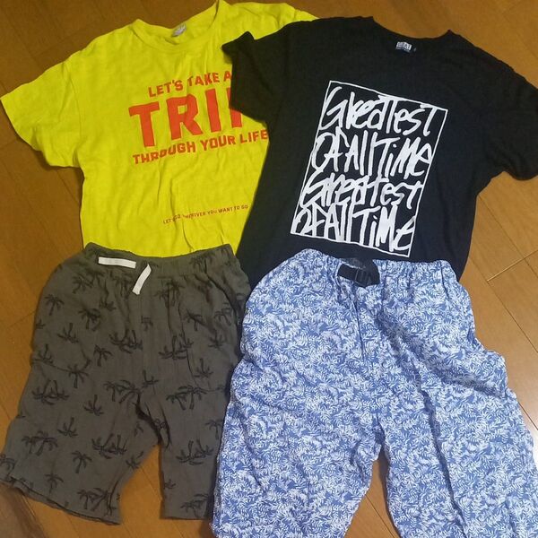 キッズ Tシャツ 半袖 パンツ ショートパンツ ハーフパンツ
