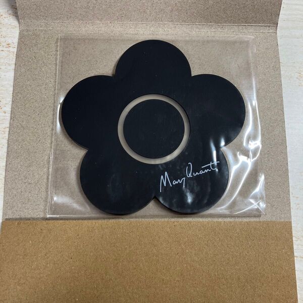 MARY QUANT クリアラバーコースター ガチャガチャデザイン A