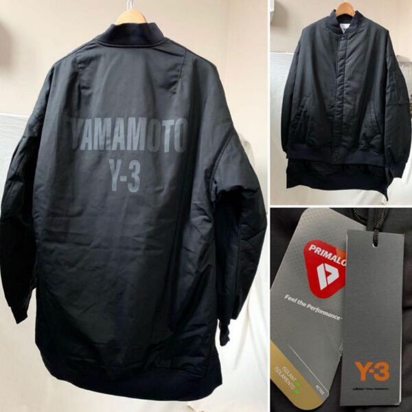 Y-3 朝倉未来 着用 バックロゴ ボンバージャケット