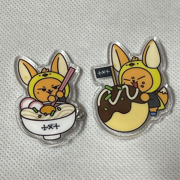 【新品】TXT PPULBATU ACRYLICBADGE 香川&大阪ファンチュンご当地バッジ2個セット