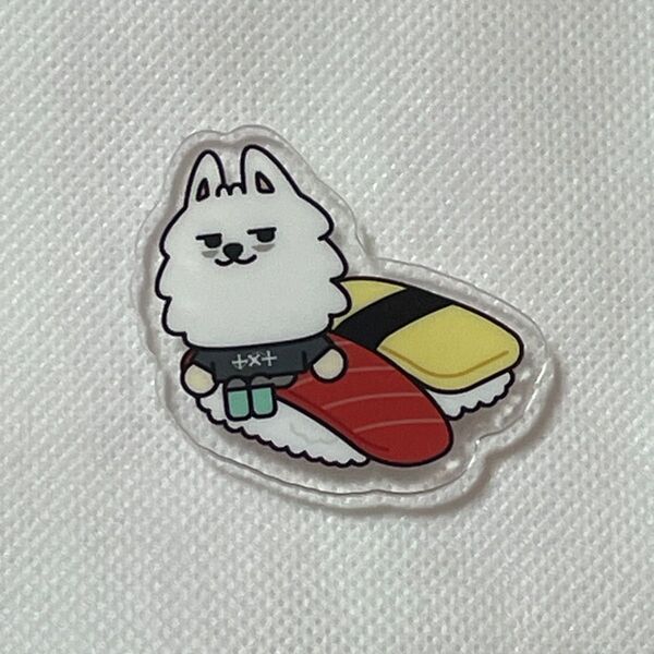 【新品】TXT PPULBATUプルバトゥ ヨンモンご当地アクリルバッジ東京①