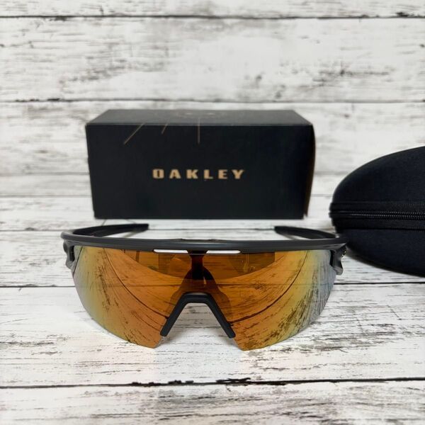 偏光レンズ・オークリーサングラスOAKLEY・鈴木誠也モデル・ゴールドレンズ