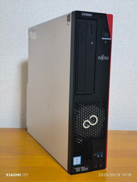 FUJITSU ESPRIMO デスクトップPC Core i5-6500 8GB SSD 120GB Windows11 Pro