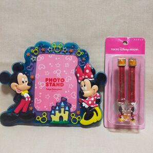 ミッキーミニーのアイテム2点セット ディズニー