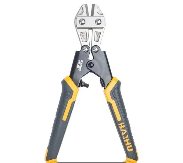 8インチ多機能ワイヤーカッター、省力ボルトカッター、チェーンニッパー、スチール構造、研磨および塗装仕上げ、DIY用
