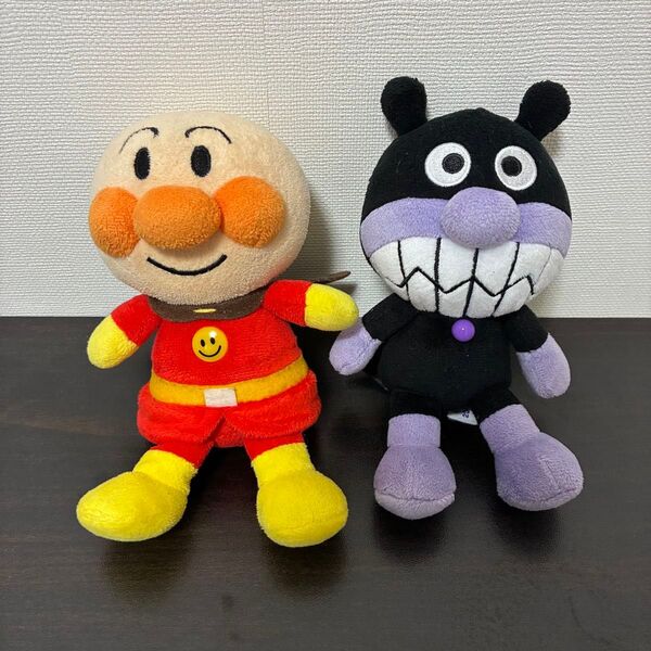 アンパンマン ばいきんまん ぬいぐるみ プリちぃビーンズ