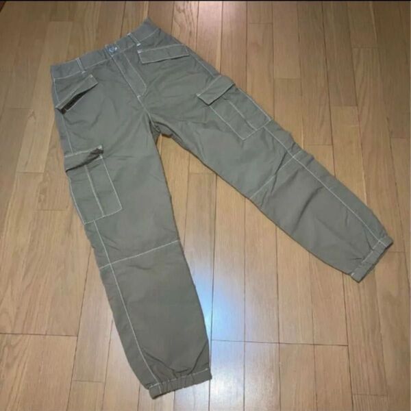 LOUNIE ルーニィ ナイロンパンツ シャカパン ベージュカーキ 36 ワークパンツ カーゴパンツ チノパン ボトムス ワーク