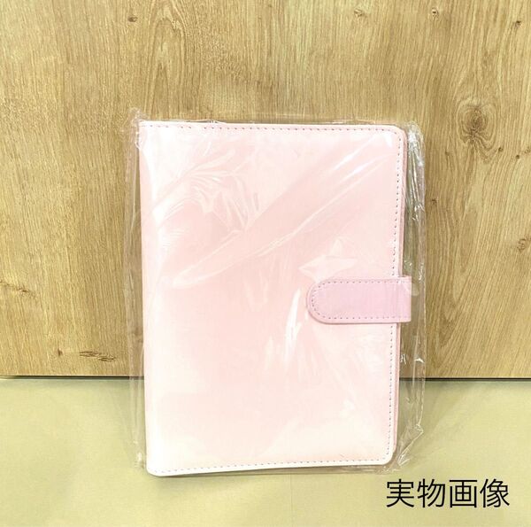 【新品】A5 6穴 バインダー トレカ収納 推し活 マカロン トレカファイル 手帳 韓国