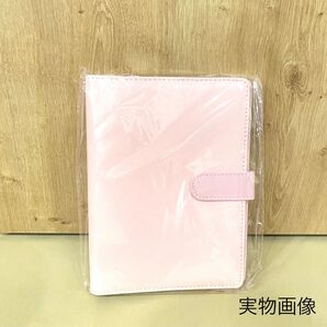A5 6穴 バインダー トレカ収納 推し活 マカロン トレカファイル 手帳 韓国