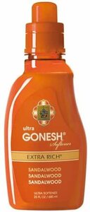 ★柔軟剤でいい香り！部屋干しもＯＫ！柔軟剤 GONESH Softener ガーネッシユ/サンダルウッド ガーニッシュ 600mlアメリカン柔軟剤 洗濯