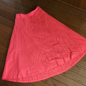 indexフレアスカート レッド