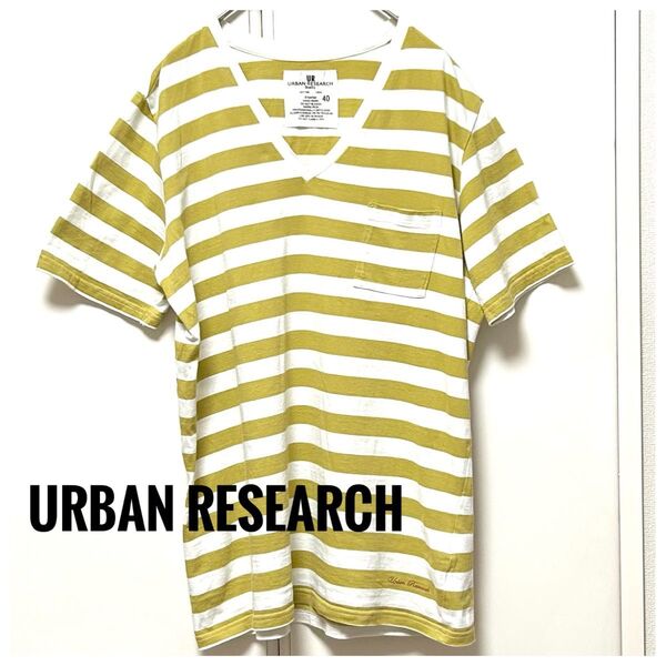URBAN RESEARCHアーバンリサーチボーダーTシャツサイズ40