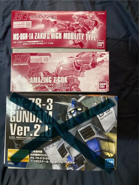 新品未組立 HGシャア専用高機動型ザクⅡ HGアメイジングズゴック
