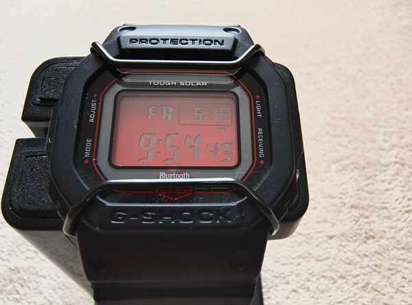 【希少】 G-SHOCK 電波ソーラー Black and Red Series CASIO 腕時計