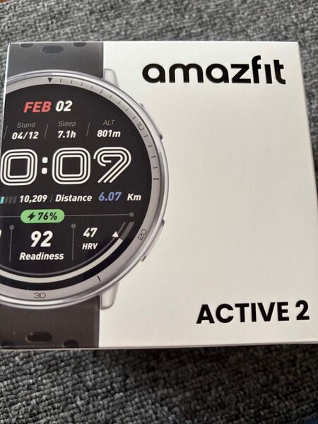 スマートウォッチ Amazfit active2 アプリ連動 心拍数