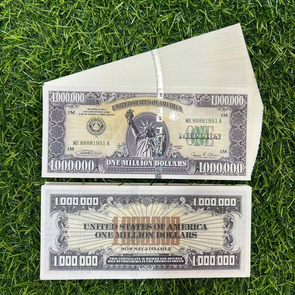 アメリカドル 記念貨幣 100万ドル 連番10枚