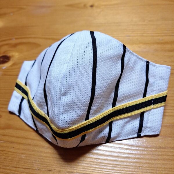 フェイスカバー ハンドメイド 甲子園 プロ野球 阪神タイガース 応援グッズ ファッション インナーマスクカバ ユニフォーム 614