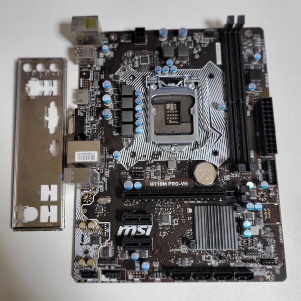 【動作確認済み】msi H110M PRO-VH 6世代対応 micro ATX Skylake LGA1151