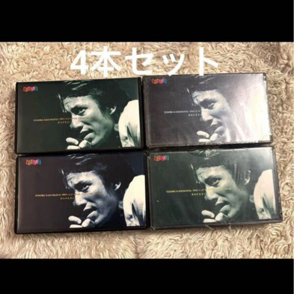 【未開封】角松敏生 1993年ファイナルコンサートあるがままにVHS 4本セット ビデオテープ