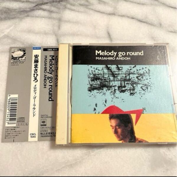 安藤まさひろ Melody go round T-スクエア 本田雅人 山下達郎 CD