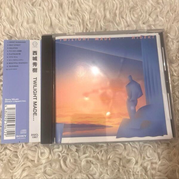 西城秀樹 TWILIGHT MADE 角松敏生 吉田美奈子 芳野藤丸 帯あり CD