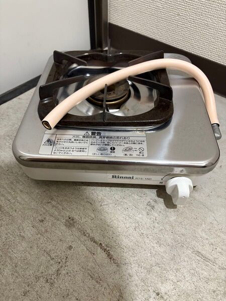 Rinnai リンナイ RTS-1ND ガスコンロ シルバー 一口ガスコンロ 都市ガス