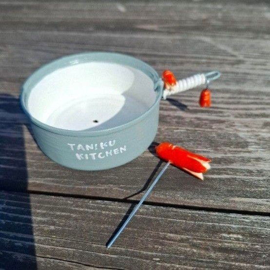 ハンドメイド リメイク缶 フライパン タコさんウィンナー