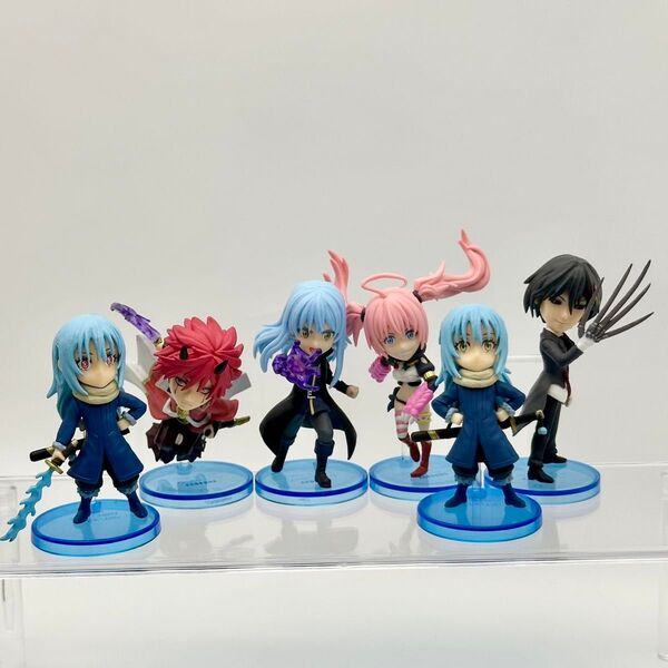 転生したらスライムだった件 ワーコレ リムル ミリム ベニマル ディアブロ ベルゼビュート フィギュア 6個 セット まとめ売り