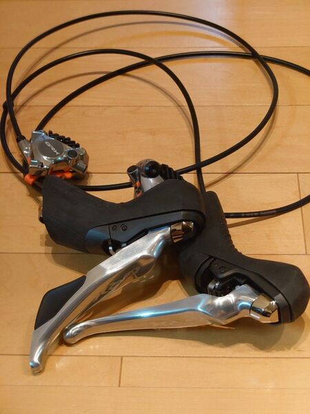 希少 美品 シマノ SHIMANO GRX limited STIレバー ブレーキキャリパー シルバー リミテッド グラベル