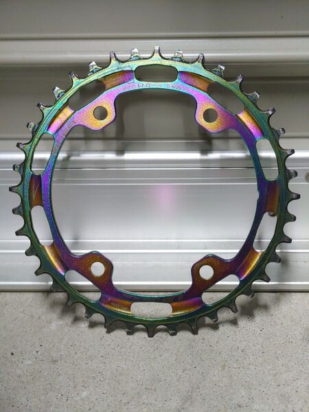 美品 RIDEA Lami-Flow GRX Ring チェーンリング シマノ GRX用 40T グラベル ナローワイド