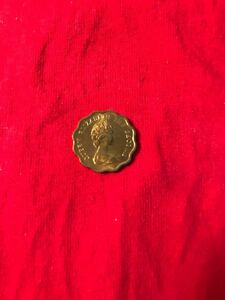 香港 エリザベス女王二世 20セント硬貨
