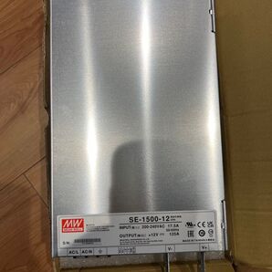 MEAN WELL スイッチング電源 SE-1500-12 未使用