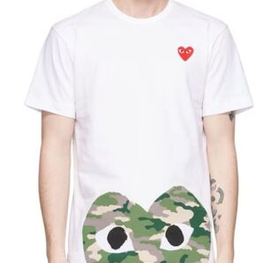 メンズ COMME des GARCONS PLAY Tシャツギャルソン 迷彩