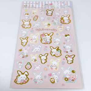 ウィッシュミーメル シール シート サンリオ 箔押し 可愛い