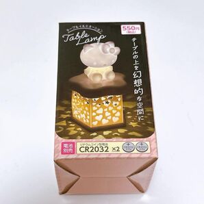 新品・未使用】サンリオ ハローキティ テーブルランプ 幻想ライト ハート 可愛い 置物 癒し