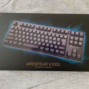 【新品未開封】ARESPEAR K100L ゲーミングキーボード テンキーレスキーボード KONAMI