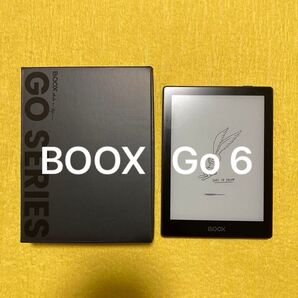【美品】 BOOX Go 6 電子書籍リーダー ONYX SKT SELECT 電子インク (2024年9月発売) ※値下げ不可