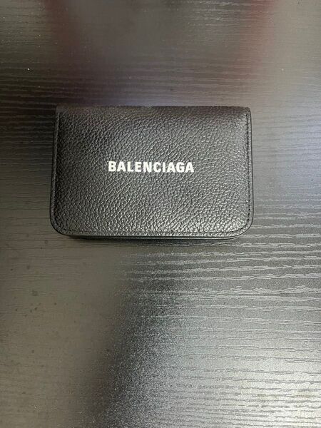 【バレンシアガ】カードケース 名刺入れ BALENCIAGA ブラック レザー