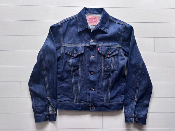 Levis リーバイス デニムジャケット 70505-217 BIGE 555 バレンシア67 3rd 4th 40 ビンテージ