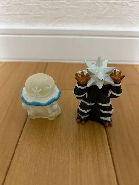 ポケモンキッズ 指人形 ウツロイド、デンジュモク アローラ ウルトラビースト 匿名発送