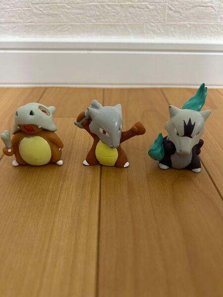 ポケモンキッズ 指人形 カラカラ、ガラガラ、アローラガラガラ セット 匿名発送