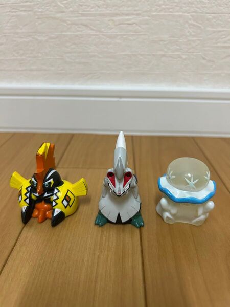 ポケモンキッズ 指人形 カプコケコ、シルヴァディ、ウツロイド セット 匿名発送