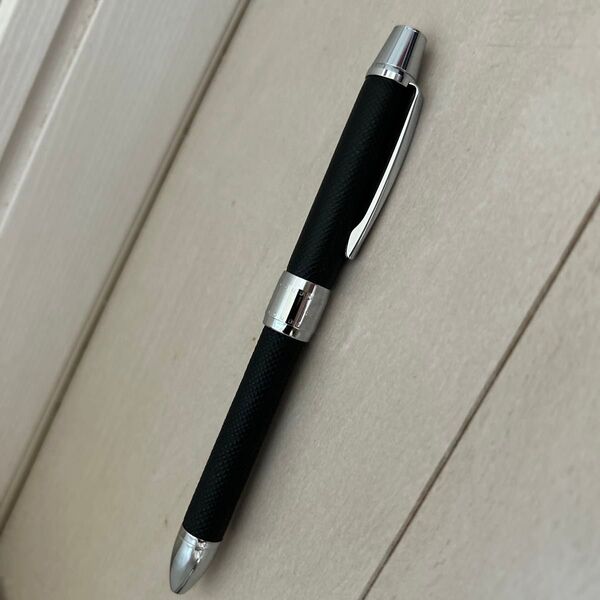 PILOT レザー 赤黒ボールペン+シャーペン パイロット