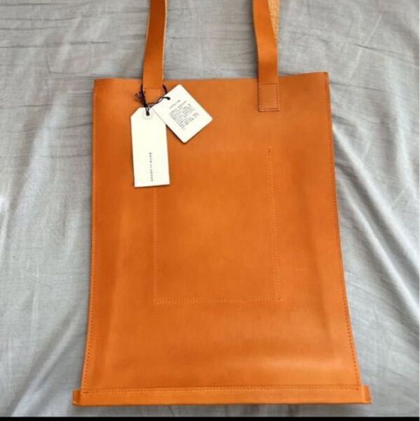 【bulle de savon】 leather tote bag ブラウン レザー トートバッグ レザー 肩掛け