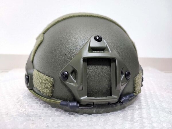 JJW社製 NIJ IIIA レベル3A FAST 防弾ヘルメット OD PE製 Team Wendy 防弾性能保証あり 2