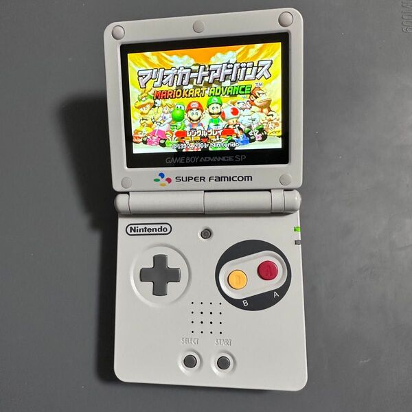 ゲームボーイアドバンス SP IPS V7 スーパーファミコンデザイン おまけ付