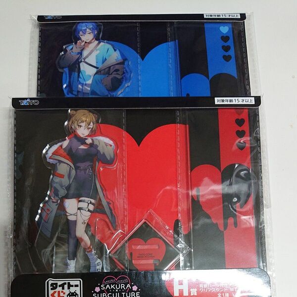 桜ミクくじ KAITO&MEIKO アクリルスタンドセット