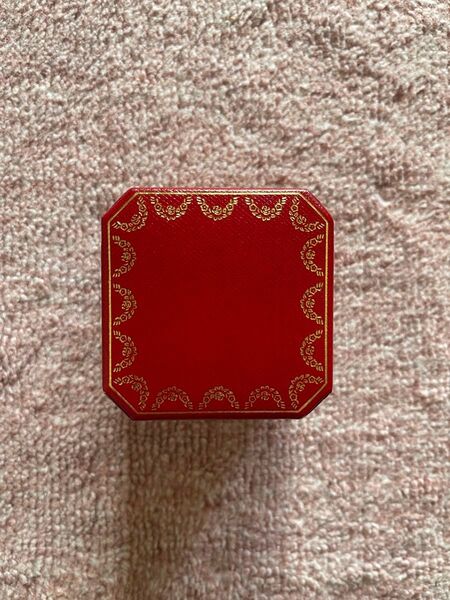 カルティエ 指輪ケース リングケース 空箱1個 カルティエリング Cartier 空き箱