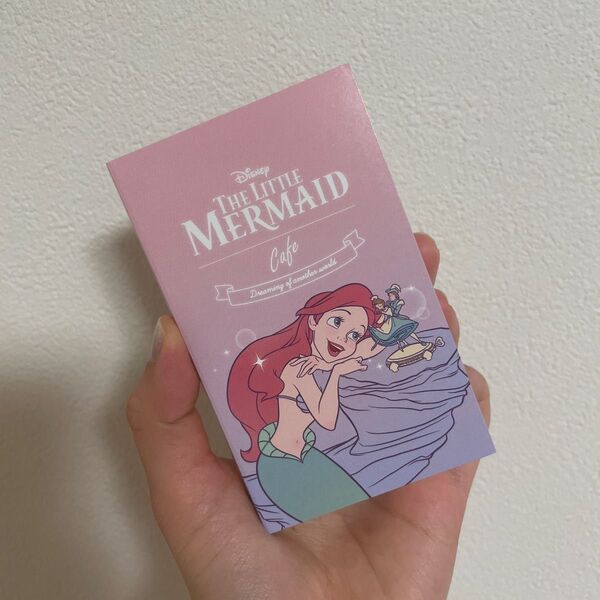 アリエルカフェ OH MY CAFE メモ帳 ディズニー リトルマーメイド メモ ミニメモ