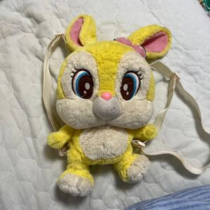 ディズニー ミスバニー ウサギ ぬいぐるみ リュックサック ナップザック ぬいぐるみ 幼児用 レア 軽い かわいい ポケットあり